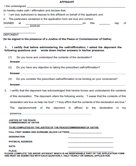 N7032 Affidavit